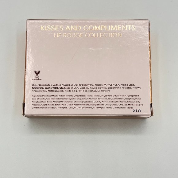 DOLL 10  Kisses And Compliments, 3 lipsticks, NEW in box‎ - Picture 10 of 10